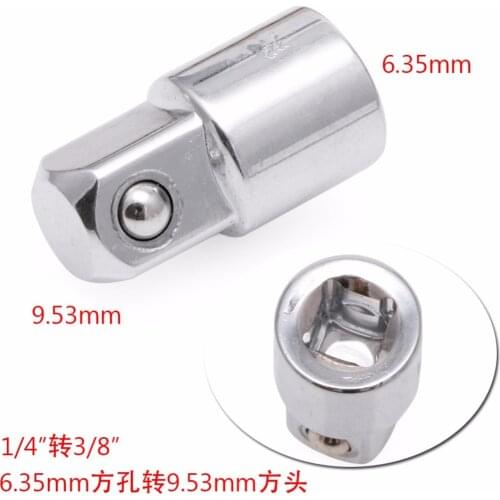 1/4" Convert To 3/8" Ball Lock Ratchet Socket Adapter Reducer Converter Tool