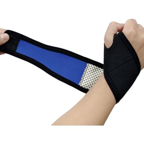 1PCS Self-Heating Wristband Professional Sports Wrist Support Pad Brace Hand Protector For Workout Gym Power Training Men Women