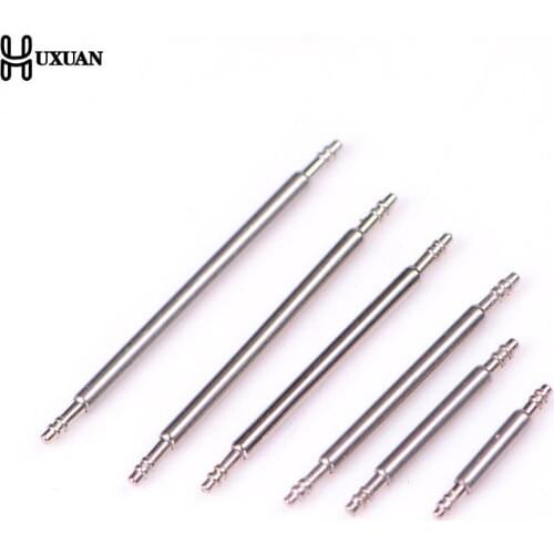 10Pcs 8-22mm Double Flange Watch for Band Strap Link Pin Spring Bar Tool Watch Repair Tools Kit