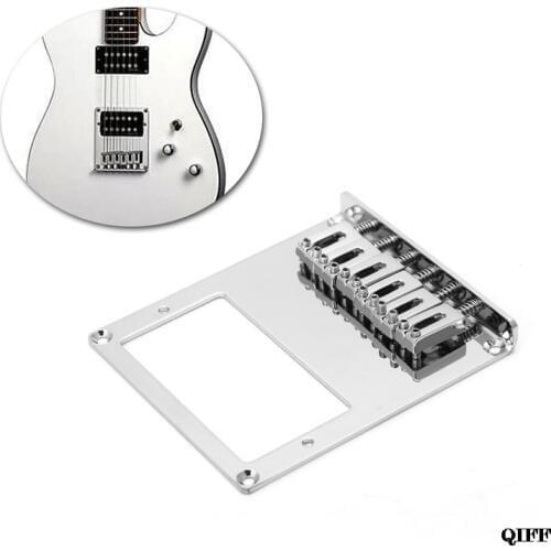 Tele Electric Guitar Bridge 6 String Square Saddle For Telecaster Guitar Hot MAR28
