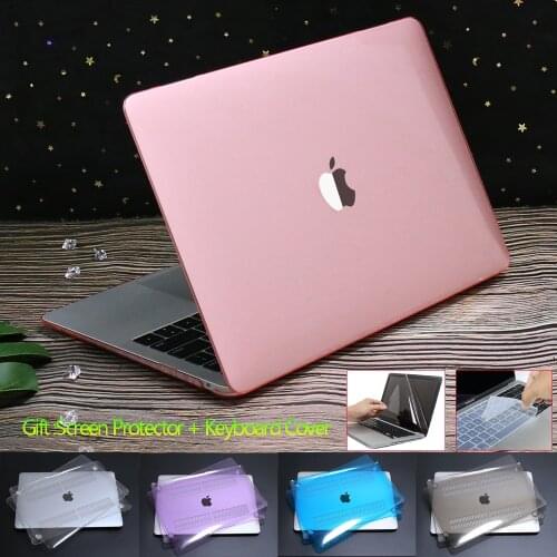 Laptop Case For Macbook Air Pro Retina 13 15 16 A2141 Touch Bar ID A2289 A2251 A1932 A2179 2020 2019 2018 Shell Keyboard Cover