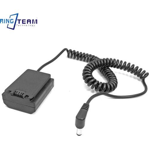 DC 5.5x2.5mm Spiral Cable NP-FZ100 NP FZ100 Coupler for Sony Alpha A7 3 9 A9 A9R A9S ILCE-9 ILCE-7M3 ILCE-7M3 ILCE-7M3K Cameras