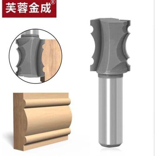 Woodworking milling cutter classical linear decorative cutter Haibo plate cutter line cutter European cabinet linear cutter