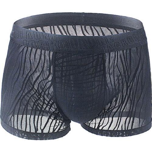 jack Claude Men's Transparent Briefs