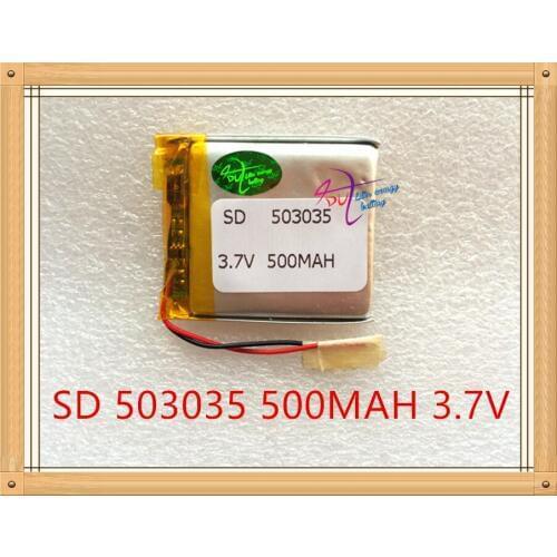 Liter energy battery 3.7V lithium polymer battery 503035 500MAH MP3 MP4 MP5 GPS SD recorder