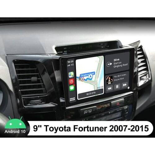 1din Radio Android Car Audio Tape Recorder Automotive Sound Car Multimedia Head Unit For Toyota Fortuner 2007-2015 Plug And Play