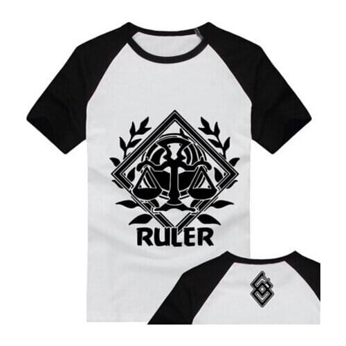 New Fate grand order T-shirt Fashion saber FGO men T Shirt cotton Short Sleeve Tops Tee