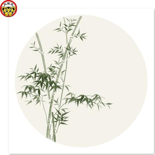 Painting by numbers art paint by number Steadily rising bamboo plant Digital Painting Decorative paintings Taste Living room