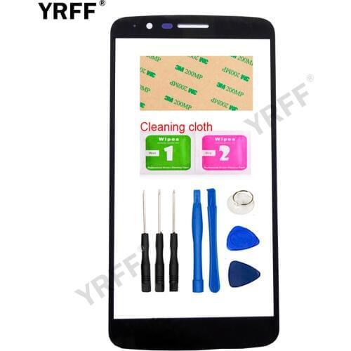 YRFF Front Panel Glass For LG K10 Pro Stylus Stylo 3 LS777 M400DK Front Glass Outer Glass Replacement Cover
