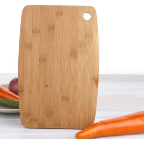 Hangable Cutting Board Covenient Multi-functional Natural Healthy Bamboo Durable Chopping Board for Restaurant Home Kitchen Tool
