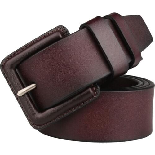 3.8cm wide Designer Belts Men High Quality Genuine Leather Military waist Belt without metal 130CM 140 150 160cm