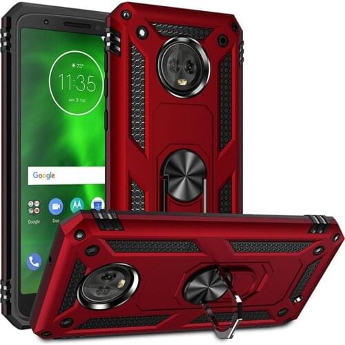 Sunjolly Case for Motorola Moto G6 Wallet Stand Flip PU Leather Phone Case Cover coque capa Motorola Moto G6 Case Cover