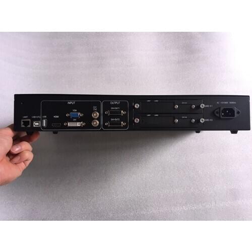 1 Sending card+KYSTAR KS600 LED video processor 1920*1200 Support DVI /VGA/ HDMI 2048*1152 or 2304* 816 with 2 channels