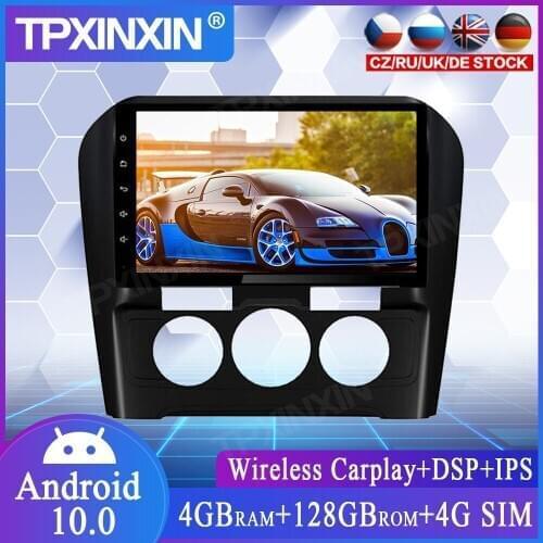 4+128GB For CITROEN C4 L 2012+ Android 10.0 Car No DVD Player GPS Navigation Multimedia Player Radio Tape Recorder Head Unit DSP
