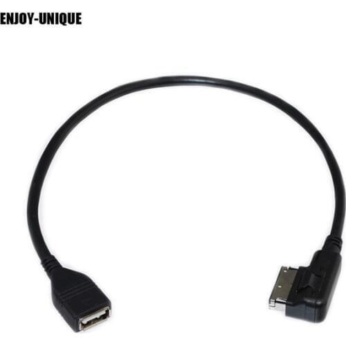 Car Cable Music Interface AMI MMI to USB Cable Adapter for Audi A3 A4 A5 A6 A8 Q5 Q7 Q8 VW CY030-CN