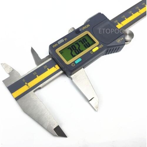 IP54 water proof 0-150mm 0.005mm TERMA ABS Origin Digital Caliper electronic vernier caliper micrometer Digitaler Messschieber
