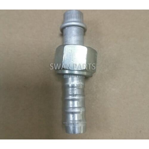 Stainless Fitting Barb Fitting Elbow 180 Degree Female O-RING Nut for AC Air Conditioning Hose FTT0053