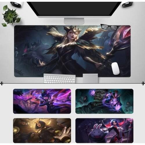 Popolar League of Legends LeBlanc Mouse Pad Laptop PC Computer Mause Pad Desk Mat For Big Gaming Mouse Mat For Overwatch/CS GO