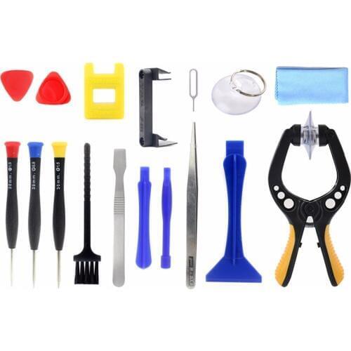 JF-8143 Metal + Plastic 17 in 1 Multi-function Repairing Disassemble Tool Kit