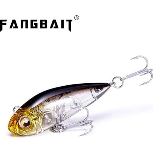 Fangbait fishing lure 2021 HUSKY 41S trout lure 41mm 3.7g sinking pencil lure small bait bass fishing banana fish Rock Fishing