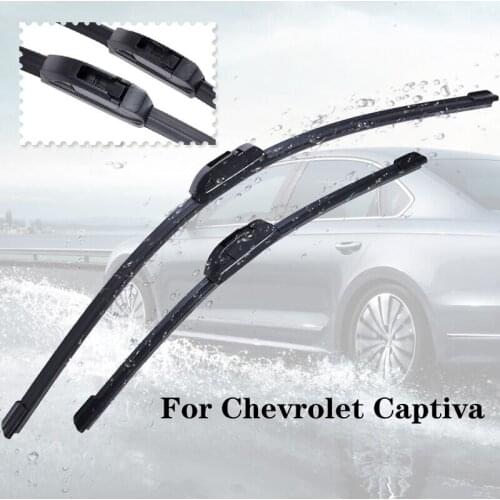 Wiper blades For Chevrolet Captiva from 2006 2007 2008 2009 2010 2011 2012 2013 2014 2015 Clean car windshield
