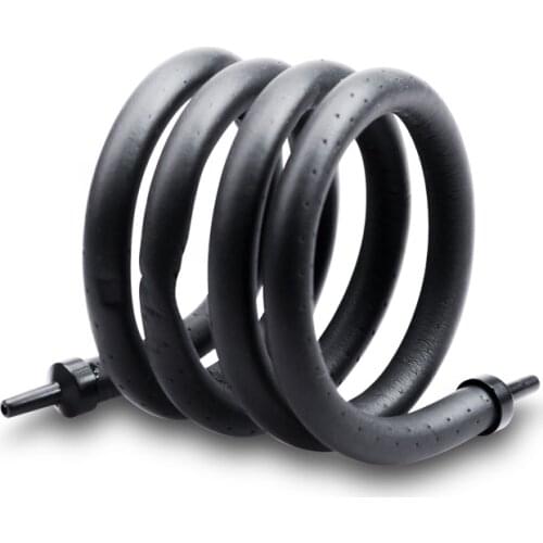 60cm Foldable Black Air Stone Bubble Bar Wall Curtain Tube Hose For Aquarium Fish Tank Pump Hydroponic Oxygen Diffuser Tube 1pcs