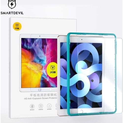 SmartDevil Tempered Glass for iPad 8 2019 2020 10.2 inch Screen Protector For iPad 2017 2018 9.7 inch For iPad Pro Air Air2 9.7
