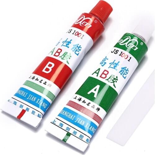 2pcs/set Ultra Strong AB Epoxy Adhesive Glue Spatula Strong Ceramic Glass Rubber 20g Wholesale