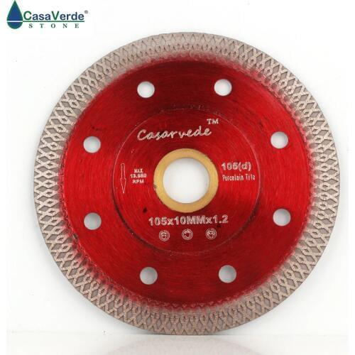 5pcs/lot 105mm diamond saw blade 4 inch for dry or wet cutting porcelain and ceramic tile cutting blade