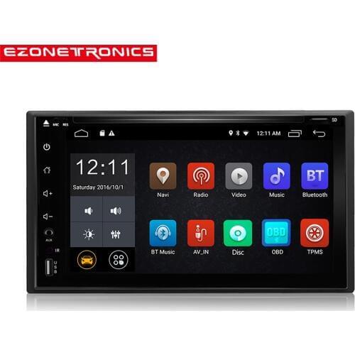 2 Din Android 6.0 DVD CD Car Radio Stereo 6.2" Car GPS Navigation Wifi Bluetooth USB Radio Audio Player subwoofer USB SD Player