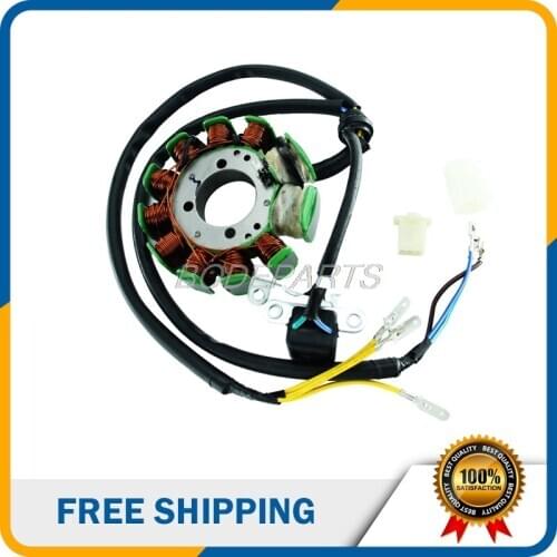 Free Shipping High Quality Motorcycle Motor CG11 AC Stator Coils Fit For Electric Start 125cc-250cc Engine