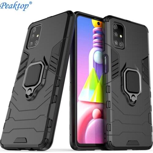 For Samsung Galaxy M51 Case Armor Magnetic Suction Stand Full Edge Back Cover For Samsung M51 Case Cover For Samsung M51 6.7inch