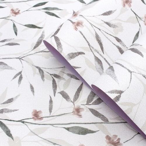 Floral Wallpaper Wall Murals Vinyl Self Adhesive Peel and Stick Wall Paper Design for Walls Bedroom Home Decor