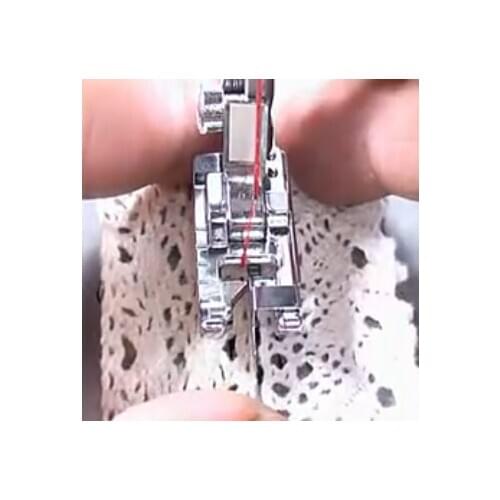 HOUSEHOLD SEWING MACHINE PARTS PRESSER FOOT EDGE JOINING FOOT BABYLOCK BROTHER #XC6797151 ( 9902)