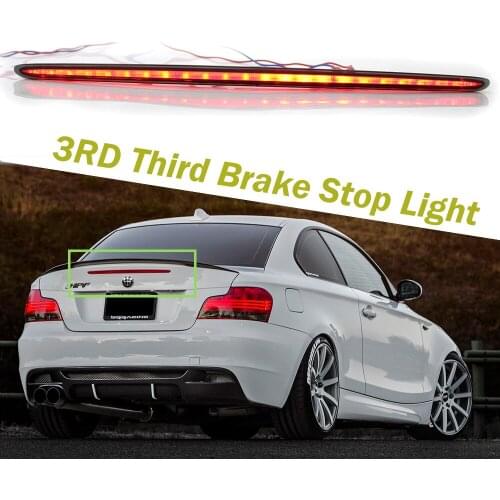 Additional Brake Lights For BMW E82 E87 E88 2007-2013 Third Light Car Brake Stop lamp Rear High Level Stop Light