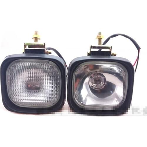 For12v24v is suitable for the front headlight of Heli forklift Hangzhou Lifu square lamp Longgong square lamp Liugong headlight