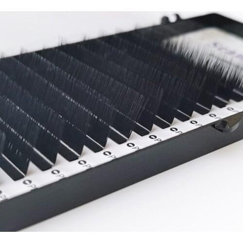 L eyelashes individual eyelashes mix matt black PBT mink L L+ LC False Eyelash Extension L Shaped Makeup Lashes
