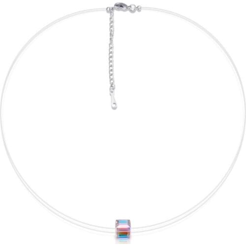 2021 Hot Sale Best Quality Fishing line necklace Crystal from Swarovskis Fine jewelry Fit Women and Female For Party