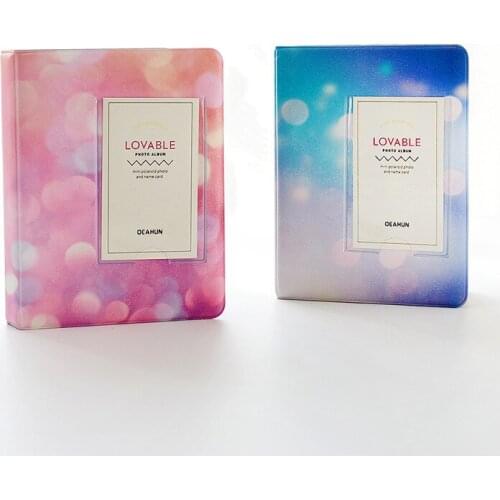 Los Fick 84 Pockets 3/5 inch Photo Album Picture Storage Frame for Kids Children Gift Scrapbooking Picture Case Photo Album Book