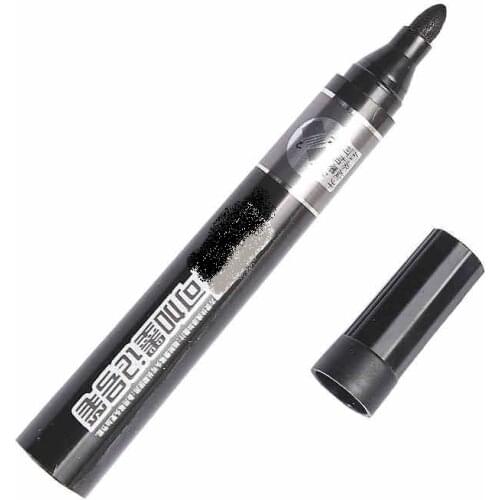 1-Piece Big Head Express Refillable Marker Pen Quick Drying Oily Markers Black Blue Red for Choose Marking Pens Stationery