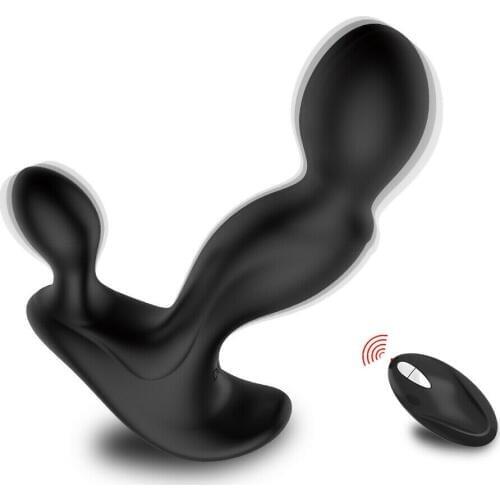 Remote Control Male Prostate Massager Anal Vibrator Silicone 7 super Speeds Butt Plug Sex Toys For Men Masturbator For Adult
