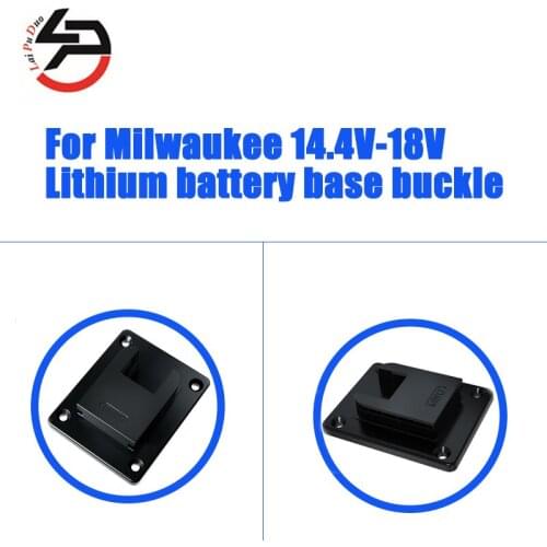 For Milwaukee 14.4-18V lithium battery Base snap power tool screwdriver wrench suspension bracket