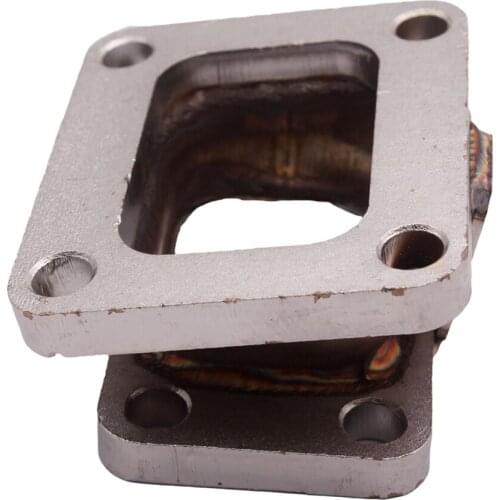 T3 to T4 Stainless Flange Turbo Charger Manifold Exhaust Conversion Adapter Flange