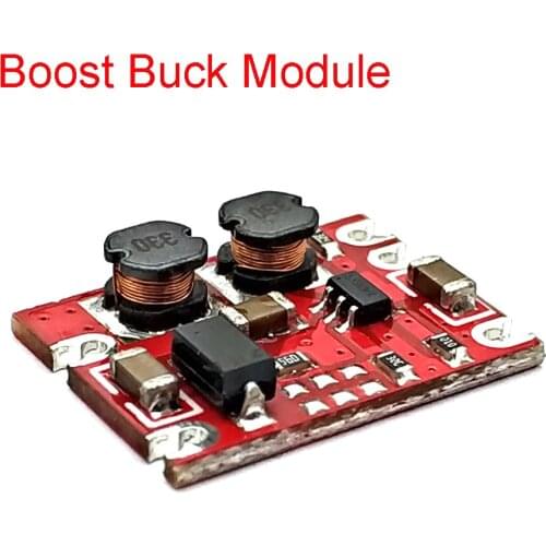 DC-DC Automatic Buck Boost Power Module Step Up and Down Board Input 3V-15V Output 3.3V/3.7V/4.2V/5V/9V/12V Electronic DIY PCB