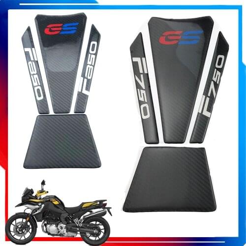 For BMW F750GS F850GS 2020-2022 3D Resin Motorcycle Tank Pad Protection