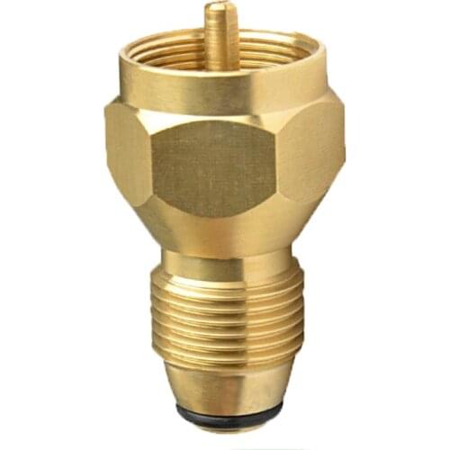 NPT thread gas valve adapter brass fitting gas holder adapter outdoor barbecue