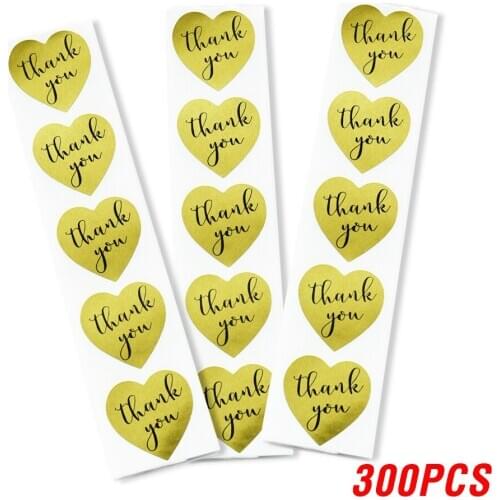 Six Colors Thank You Sticker For Partners Business Seal Labels For Package Appreciation Tag Label For Family Gift To Friend