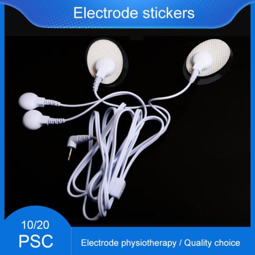 10/20pcs Electrode Sticker Acupuncture Therapy Massage for Tens Acupuncture Adhesive Gel Massager Sticker Slimming Lose Weight