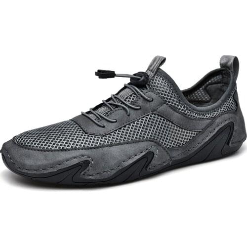 Comfortable Octopus Shoes Large Size 48 Fashion Mens Summer Mesh Breathable Casual Shoes Men Loafers Flats Driving Footwear