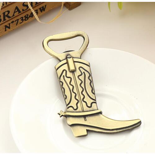 Vintage Metal Openers Zinc Alloy Boots Shaped Bottle Opener Durable Resistance To Fall Corkscrew LX6093